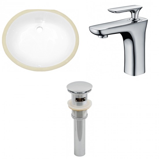 19.5-in. W Bathroom Undermount Sink Set_AI-13232