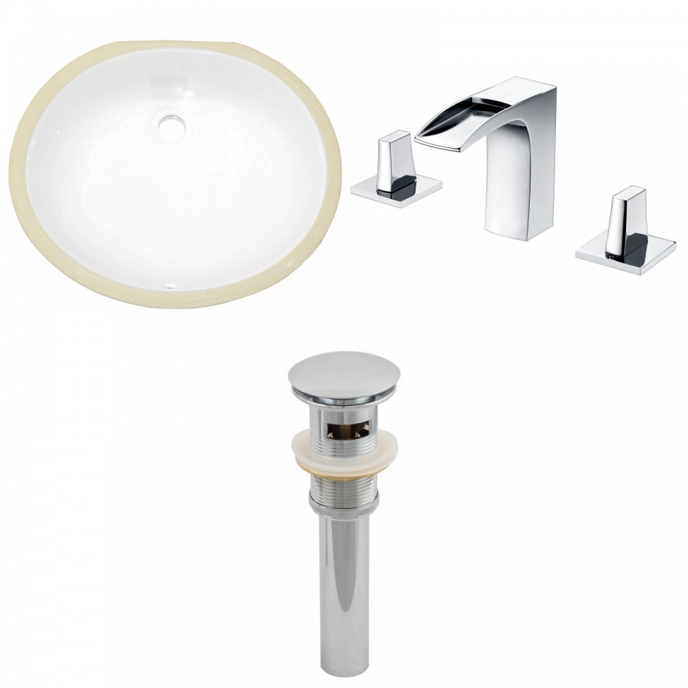 19.5-in. W Bathroom Undermount Sink Set_AI-13235