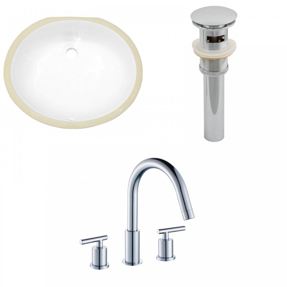 19.5-in. W Bathroom Undermount Sink Set_AI-13239