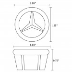 19.5-in. W Bathroom Undermount Sink Set_AI-20548