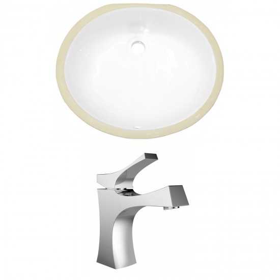 19.5-in. W Bathroom Undermount Sink Set_AI-22673