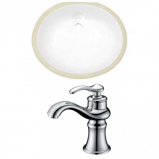 19.5-in. W Bathroom Undermount Sink Set_AI-22675