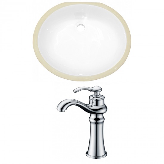 19.5-in. W Bathroom Undermount Sink Set_AI-22676