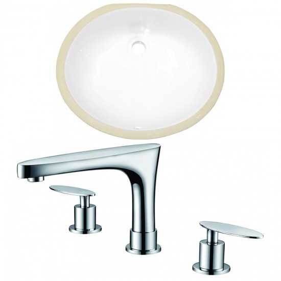 19.5-in. W Bathroom Undermount Sink Set_AI-22679