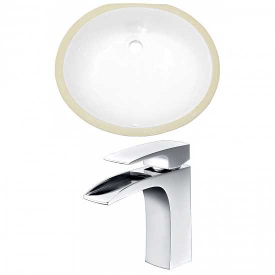 19.5-in. W Bathroom Undermount Sink Set_AI-22681