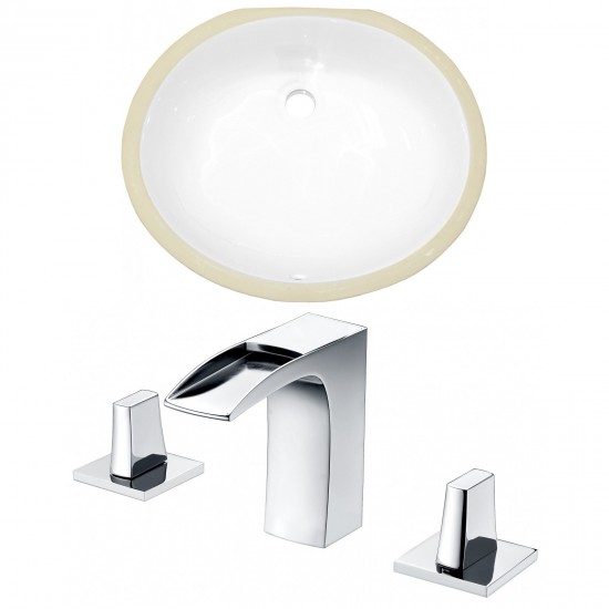 19.5-in. W Bathroom Undermount Sink Set_AI-22682