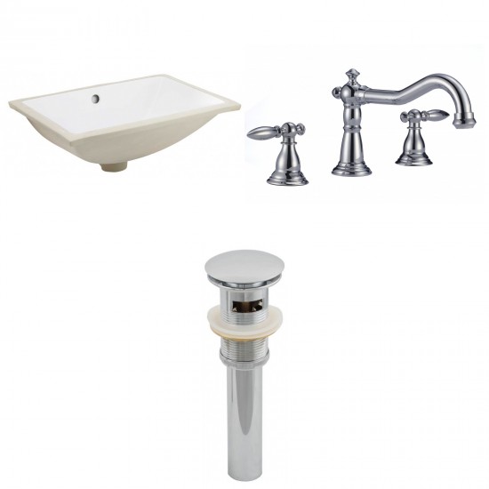 20.75-in. W Bathroom Undermount Sink Set_AI-12921