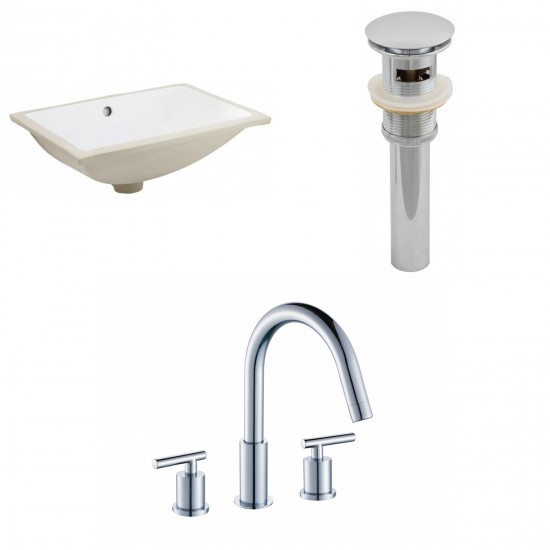 20.75-in. W Bathroom Undermount Sink Set_AI-12923