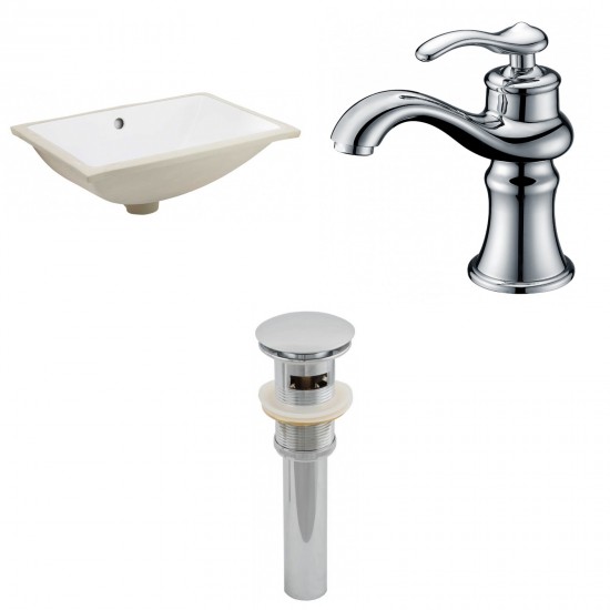 20.75-in. W Bathroom Undermount Sink Set_AI-13257