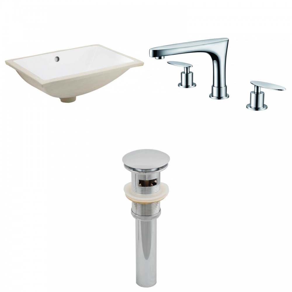 20.75-in. W Bathroom Undermount Sink Set_AI-13261