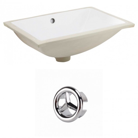 20.75-in. W Bathroom Undermount Sink Set_AI-20405