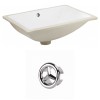 20.75-in. W Bathroom Undermount Sink Set_AI-20405
