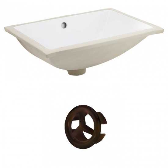 20.75-in. W Bathroom Undermount Sink Set_AI-20412