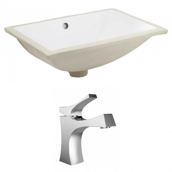 20.75-in. W Bathroom Undermount Sink Set_AI-22717