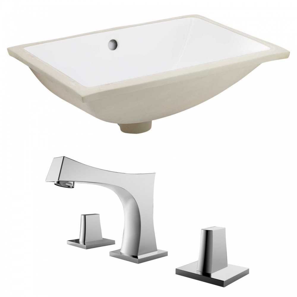 20.75-in. W Bathroom Undermount Sink Set_AI-22718