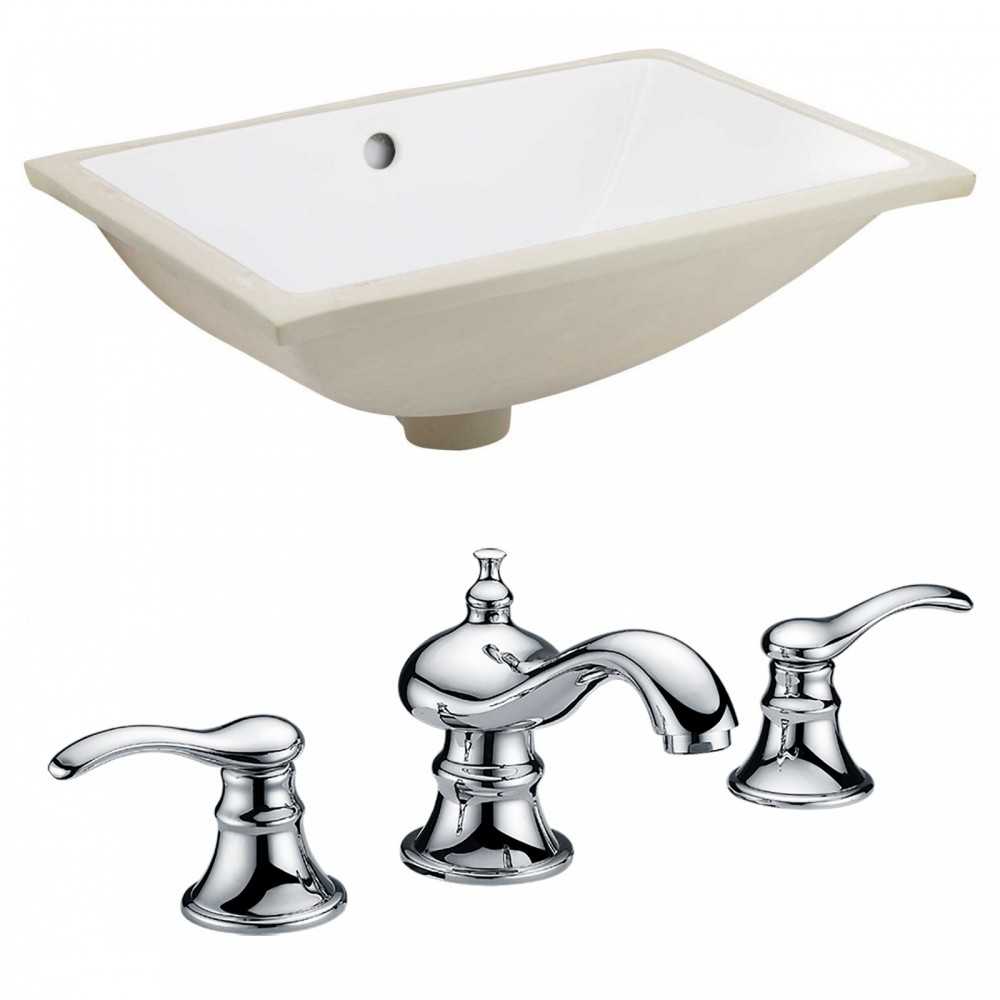 20.75-in. W Bathroom Undermount Sink Set_AI-22721