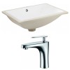 20.75-in. W Bathroom Undermount Sink Set_AI-22722