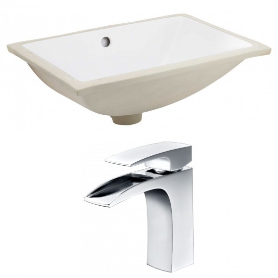 20.75-in. W Bathroom Undermount Sink Set_AI-22725