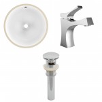 16.5-in. W Bathroom Undermount Sink Set_AI-12925