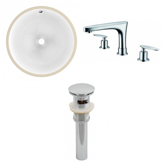 16.5-in. W Bathroom Undermount Sink Set_AI-12937