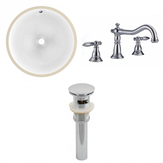 16.5-in. W Bathroom Undermount Sink Set_AI-12951