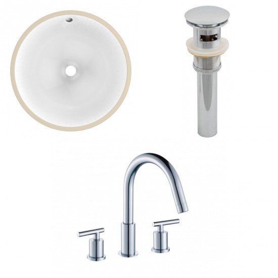 16.5-in. W Bathroom Undermount Sink Set_AI-12953