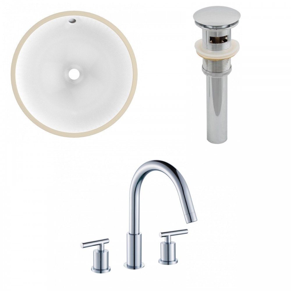 16.5-in. W Bathroom Undermount Sink Set_AI-12953