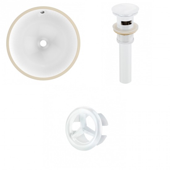 16.5-in. W Bathroom Undermount Sink Set_AI-20567