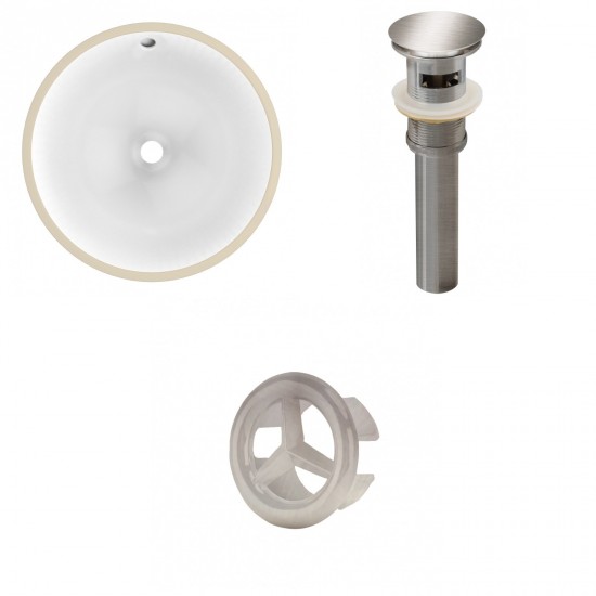 16.5-in. W Bathroom Undermount Sink Set_AI-20568