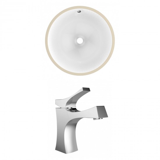 16.5-in. W Bathroom Undermount Sink Set_AI-22739