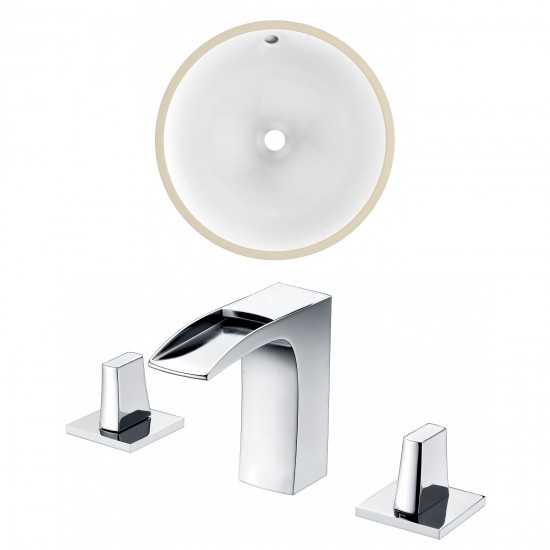 16.5-in. W Bathroom Undermount Sink Set_AI-22748