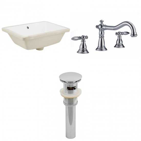 18.25-in. W Bathroom Undermount Sink Set_AI-12981