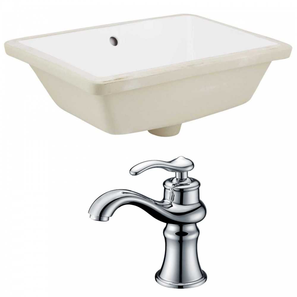 18.25-in. W Bathroom Undermount Sink Set_AI-22763