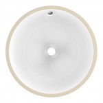 15.25-in. W Bathroom Undermount Sink Set_AI-20603