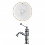 15.25-in. W Bathroom Undermount Sink Set_AI-22839