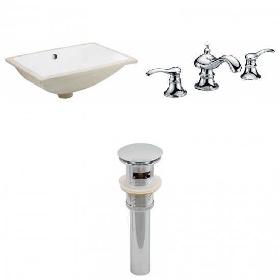 18.25-in. W Bathroom Undermount Sink Set_AI-13053