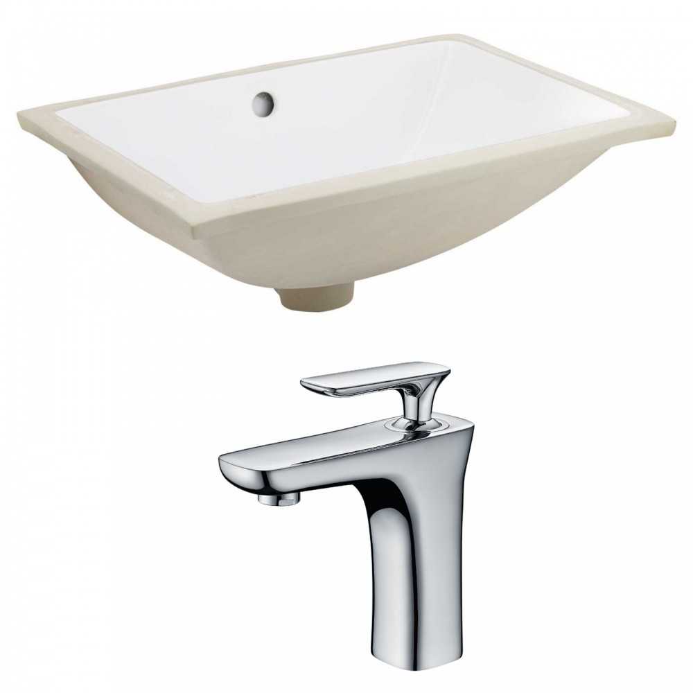 18.25-in. W Bathroom Undermount Sink Set_AI-22878