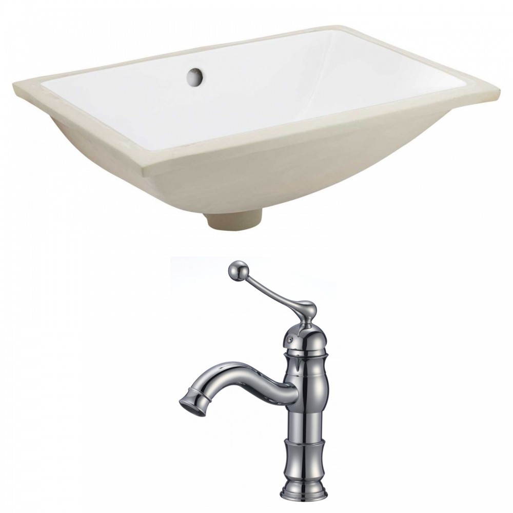 18.25-in. W Bathroom Undermount Sink Set_AI-22883