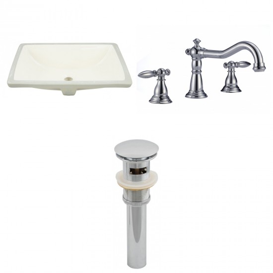 18.25-in. W Bathroom Undermount Sink Set_AI-13101