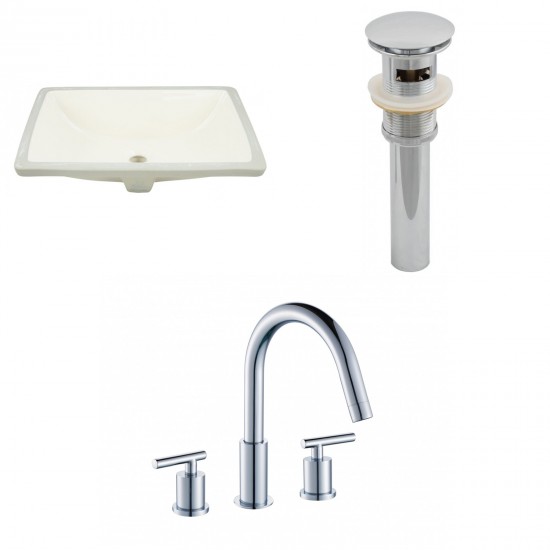 18.25-in. W Bathroom Undermount Sink Set_AI-13103