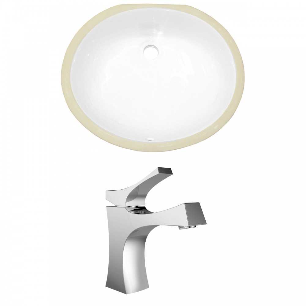 19.5-in. W Bathroom Undermount Sink Set_AI-22915