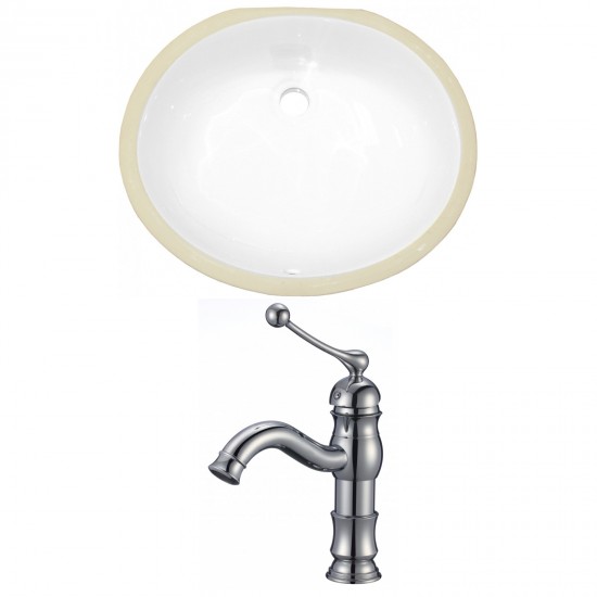 19.5-in. W Bathroom Undermount Sink Set_AI-22927