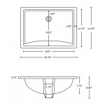 20.75-in. W Bathroom Undermount Sink Set_AI-22796