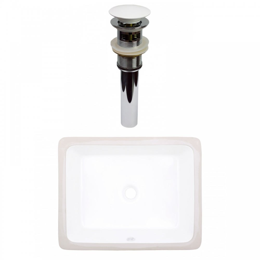 19.5-in. W Bathroom Undermount Sink Set_AI-31790