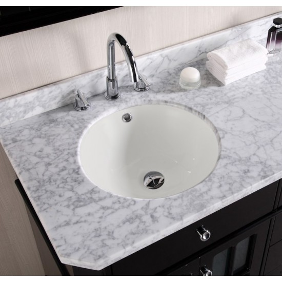 16-in. W Bathroom Undermount Sink Set_AI-20453