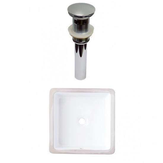 16-in. W Bathroom Undermount Sink Set_AI-31806