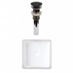 16-in. W Bathroom Undermount Sink Set_AI-31807
