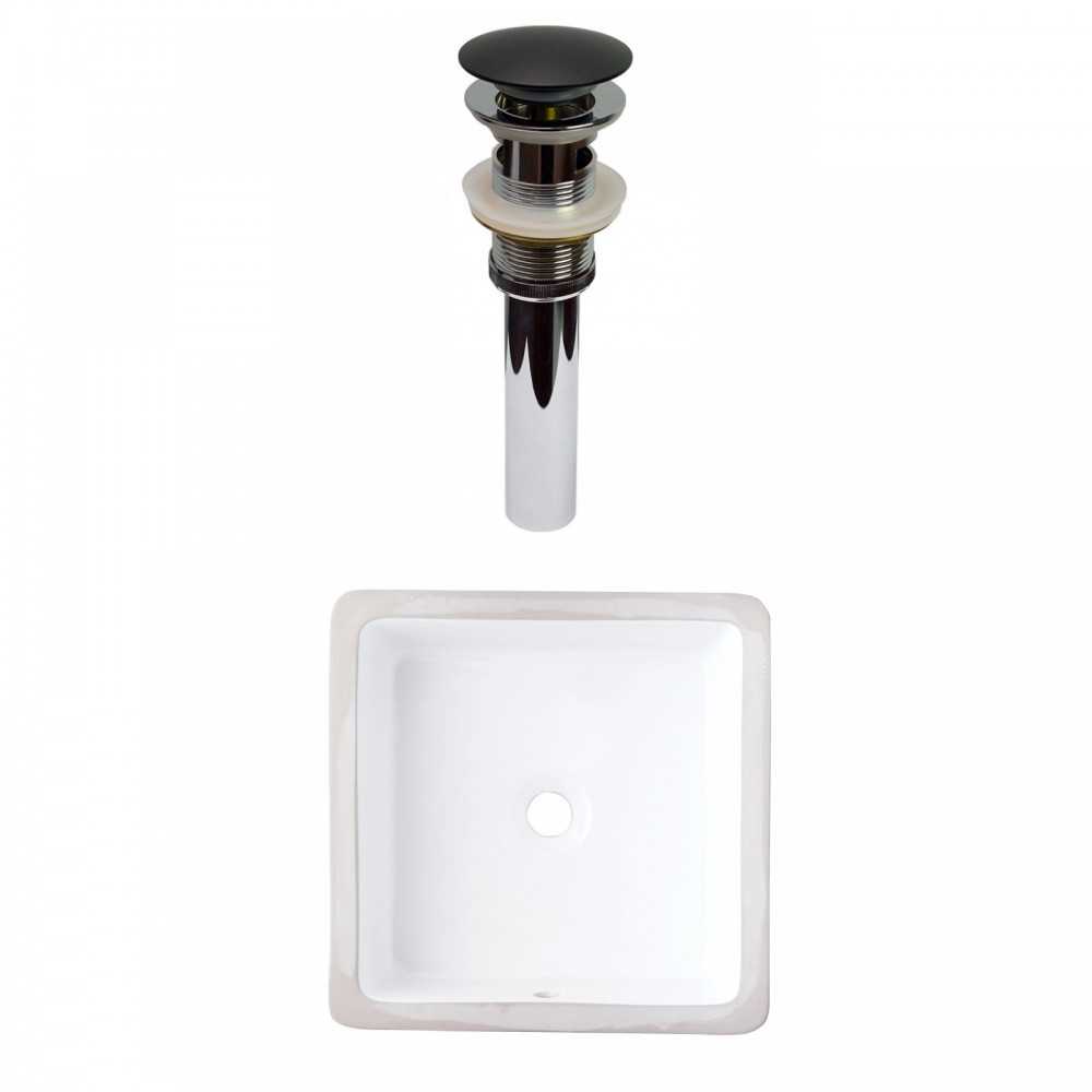 16-in. W Bathroom Undermount Sink Set_AI-31807