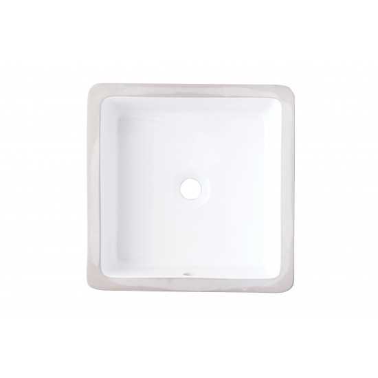 16-in. W Bathroom Undermount Sink Set_AI-31807