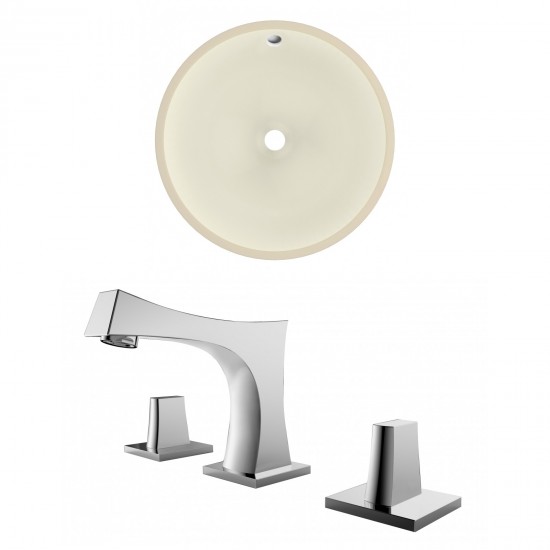 16-in. W Bathroom Undermount Sink Set_AI-22850